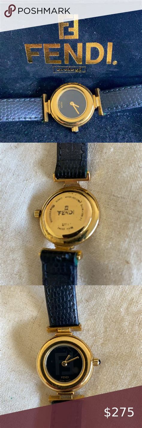 fendi timepieces service|fendi watches old models.